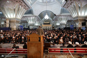 ..احیای شب بیست وسوم ماه مبارک رمضان در حرم مطهر امام خمینی(س)