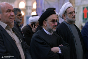 مراسم تشییع و خاکسپاری آیت الله موسوی بجنوردی (ره) -2