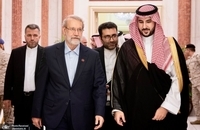 دیدار لاریجانی با خالد بن سلمان (1)
