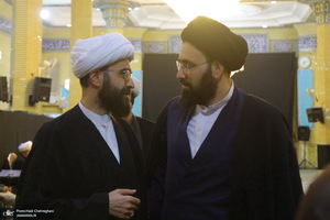 مراسم بزرگداشت همسر مرحوم آیت الله سید حسن طاهری خرم آبادی 