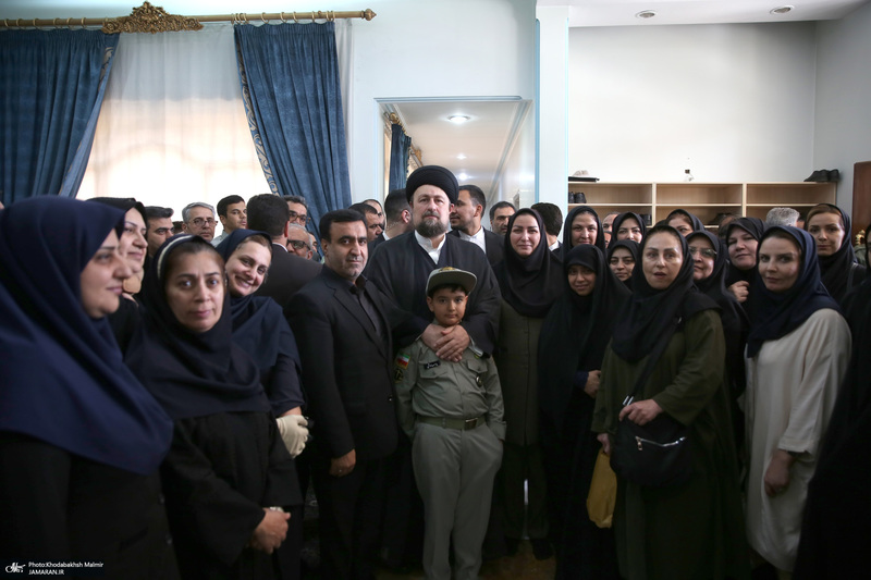 دیدار رئیس، معاونان و کارکنان سازمان حفاظت محیط زیستبا سید حسن خمینی