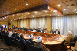 دیدار اساتید و روسای دانشگاه های کشورهای اسلامی با آیت الله العظمی جوادی آملی‎