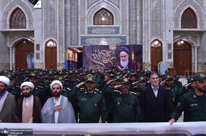 تجدید میثاق فرماندهان و پرسنل تیپ مکانیزه 20 رمضان نیروی زمینی با آرمان‌های امام راحل (ره)
