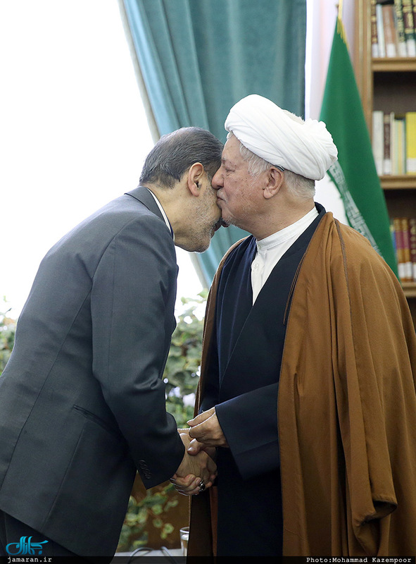 دیدار رئیس و معاونین مرکز تحقیقات استراتژیک مجمع تشخیص مصلحت نظام با آیت الله هاشمی رفسنجانی