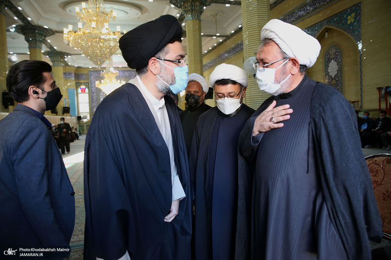 مراسم ختم مرحوم حاج محمد کمساری در قم -1