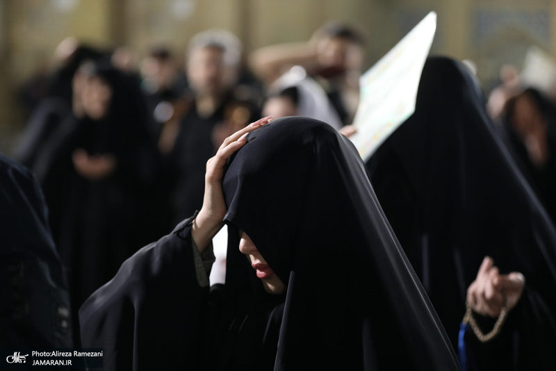 مراسم شب بیست و یکم ماه مبارک رمضان در حرم حضرت عبدالعظیم حسنی (س)