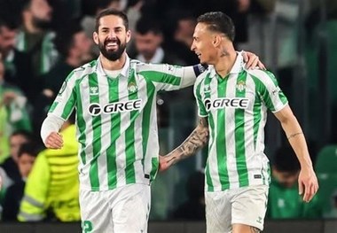 شوخی ایسکو برای گلریزان هواداران بتیس برای حفظ آنتونی