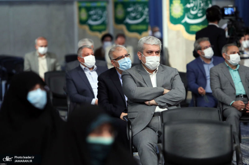 دیدار میهمانان کنفرانس وحدت اسلامى‌ و جمعی از مسئولان نظام با رهبر معظم انقلاب