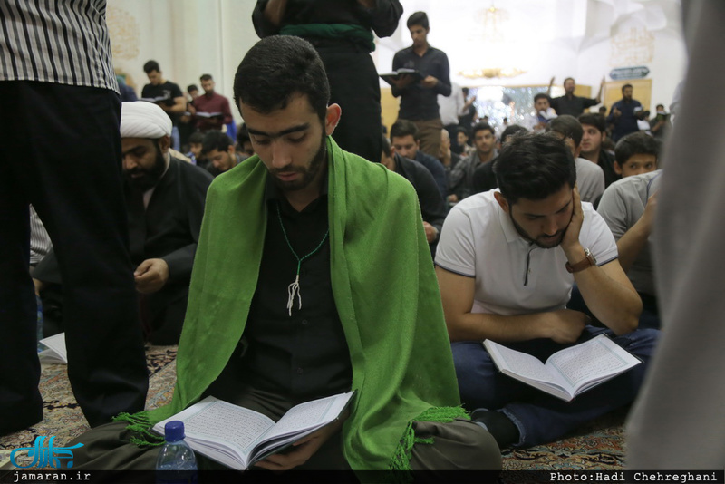 مراسم احیای شب نوزدهم ماه مبارک رمضان در حرم مطهر حضرت معصومه(س)