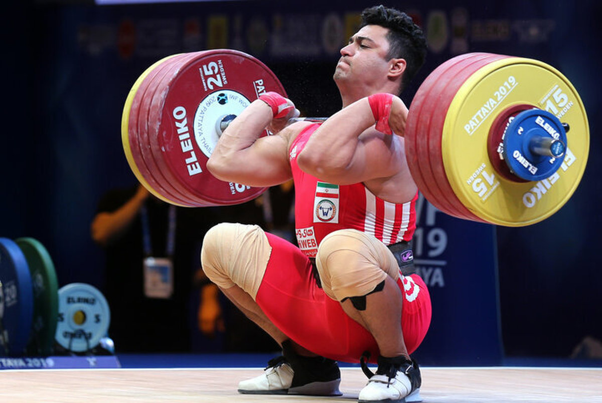 هفتمی وزنه بردار ایران در قهرمانی آسیا