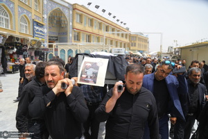 مراسم تشییع و خاکسپاری آیت الله حسن صانعی (ره) در قم