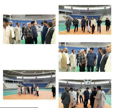 رئیس فدراسیون کشتی از امکانات ورزشی منطقه آزاد چابهار بازدید کرد