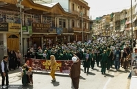 تظاهرات ضد صهیونیستی در کارگیل، هند (7)