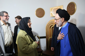 دید و بازدید نوروزی سید محمد خاتمی -2