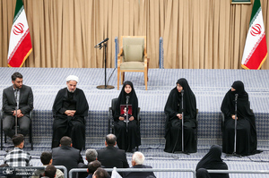 دیدار دانش‌آموزان و دانشجویان با رهبر معظم انقلاب