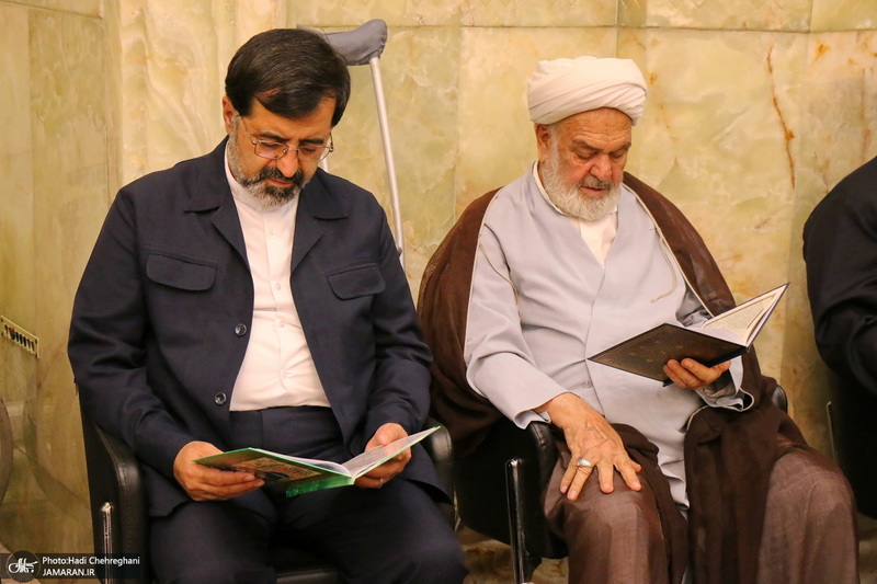 مراسم اولین سالگرد درگذشت آیت الله العظمی محفوظی (ره)