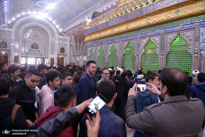 تجدید میثاق مدیرکل و جمعی از کارکنان اداره آموزش و پرورش شهرستان های استان تهران با آرمان های امام(س)