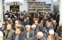 مراسم عزاداری شهادت حضرت فاطمه زهرا (س) در دفتر آیت الله العظمی صانعی (14)