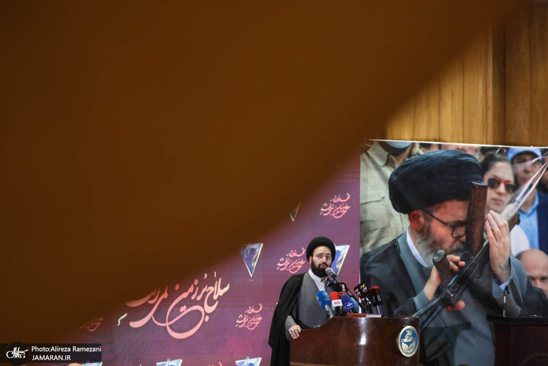 سخنرانی سید علی خمینی در دانشگاه تهران