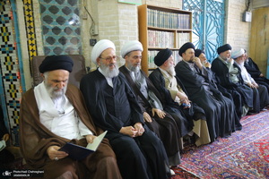 مراسم تشییع عروس آیت الله العظمی گلپایگانی‎