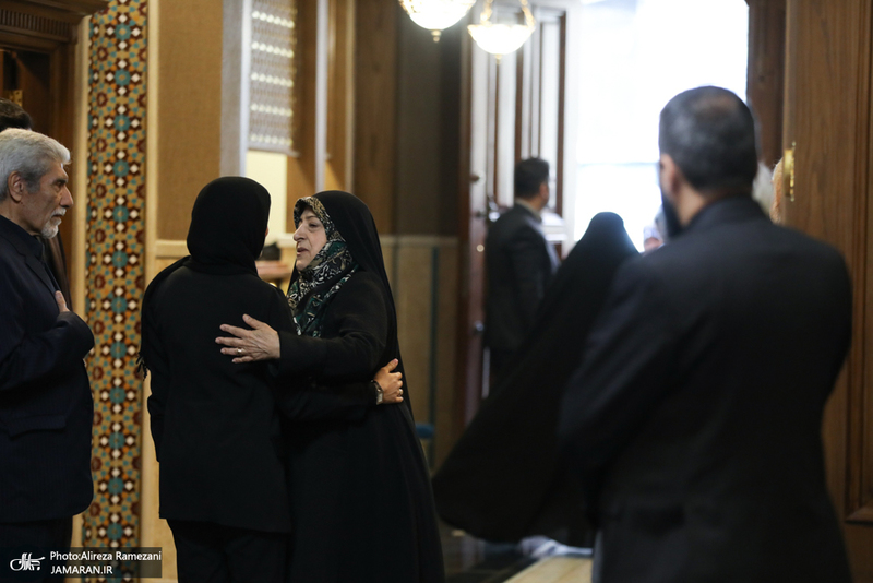 مراسم اولین سالگرد درگذشت سیده زهرا شجاعی