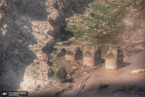 تصاویر هوایی از پلدختر بعد از سیل 