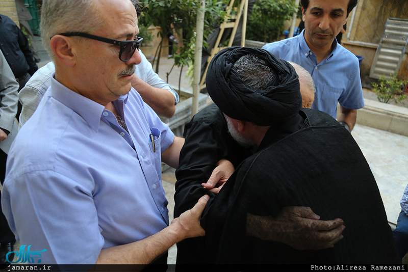 مراسم ختم مادر حجت الاسلام و المسلمین محتشمی پور در مسجد خاتم انبیاء (ص)