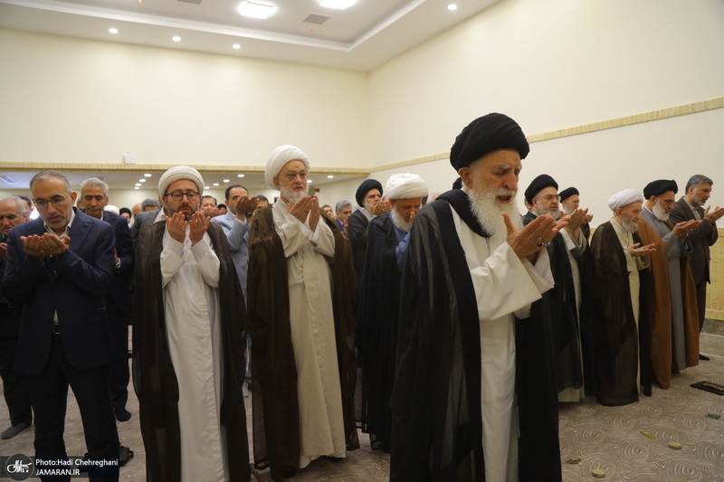 مراسم افتتاح حسینیه آیت الله العظمی بروجردی (ره) در شهر سامرا