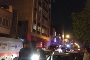 انفجار مهیب یک ساختمان در محله کمیل تهران 