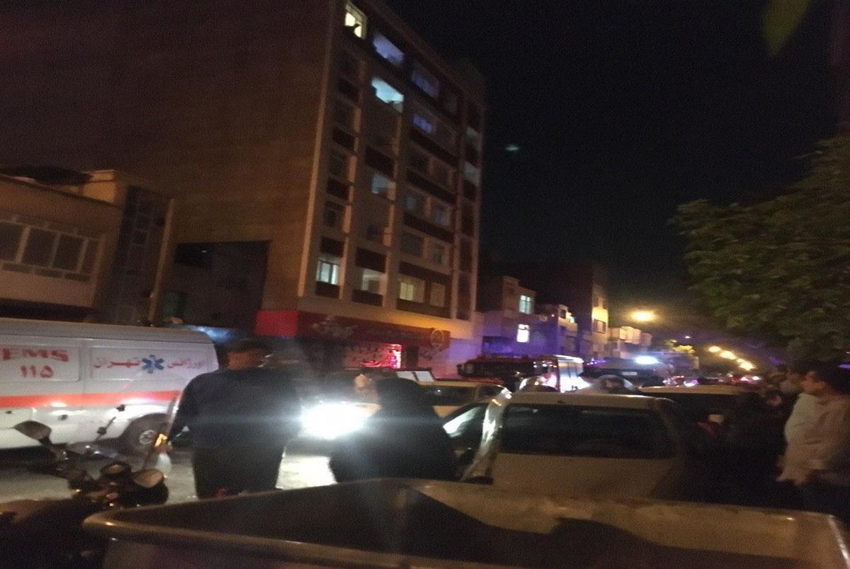 انفجار مهیب یک ساختمان در محله کمیل تهران 