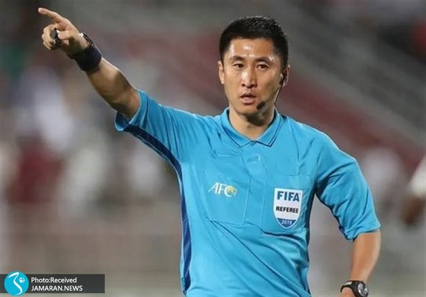 قضاوت داور مطرح چینی در بازی آسیایی تراکتور