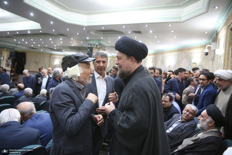 مراسم یادبود حاجیه خانم خدیجه خاتمی در مسجد امیرالمومنین (ع) -2