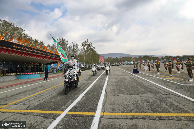 «رژه خدمت» ارتش جمهوری اسلامی ایران در تهران