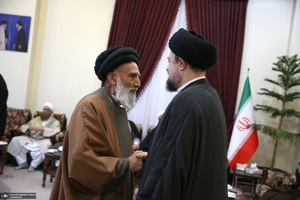 حاشیه تجدید میثاق اعضای مجلس خبرگان رهبری با آرمان‌های امام خمینی(س)؛