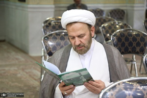 مراسم چهلمین روز درگذشت همسر آیت الله العظمی جوادی آملی‎‎