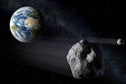 عبور سیارکی بزرگ از کنار زمین