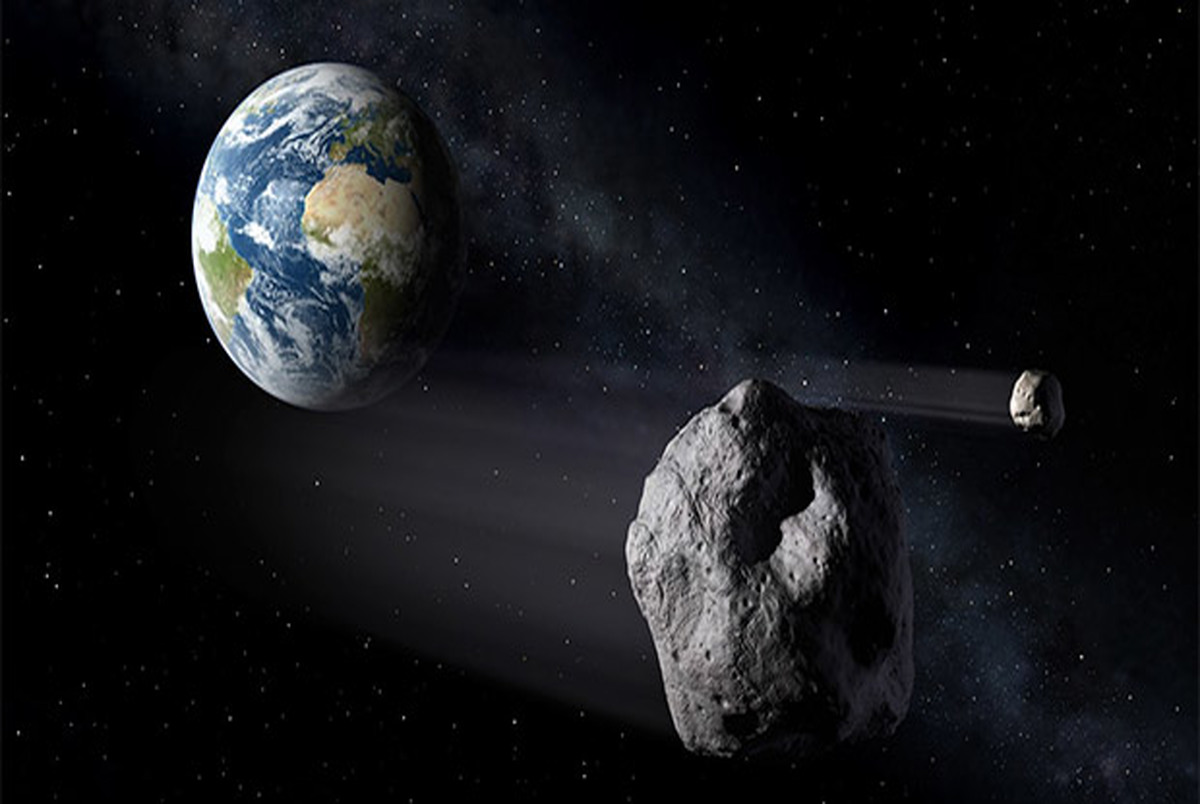 گذر یک سیارک به اندازه اتوبوس از کنار زمین!