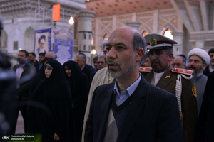 تجدید میثاق وزیر، مدیران و کارکنان وزارت نیرو با آرمان‌های امام خمینی (س)