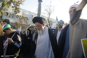 تجمع مردمی در حمایت از کودکان و زنان غزه در قم