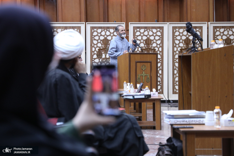 پنجاه و پنجمین جلسه دادگاه رسیدگی به پرونده مربوط به اتهامات اعضای اصلی گروهک تروریستی