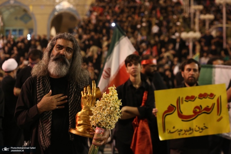 مراسم وداع با رهبر شهید انقلاب در مصلی تهران- 6