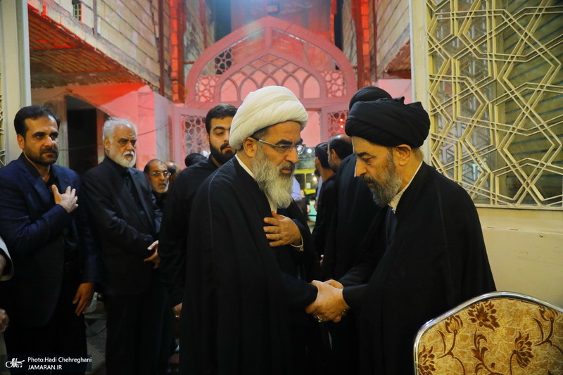 مراسم بزرگداشت همسر مرحوم آیت الله سید حسن طاهری خرم آبادی 
