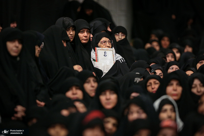 مراسم شام غریبان سید و سالار شهیدان در حسینیه امام خمینی