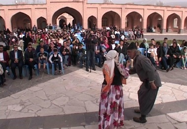 جشن نوروزگاه در مجموعه تاریخی شیخ حیدر مشگین شهر برگزار شد