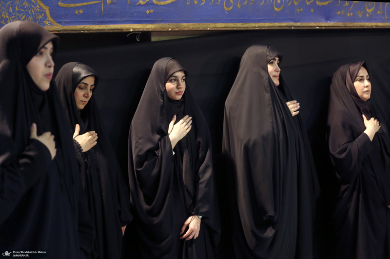 مراسم عزاداری کارکنان موسسه تنظیم و نشر آثار امام خمینی (س) به مناسبت دهه اول محرم