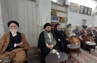 مراسم احیای شب بیست و سوم ماه رمضان در دفتر حضرت آیت الله العظمی صانعی + تصاویر