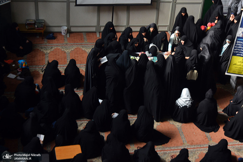 مراسم تشییع و تدفین 2 شهید گمنام در دانشگاه آزاد تهران جنوب