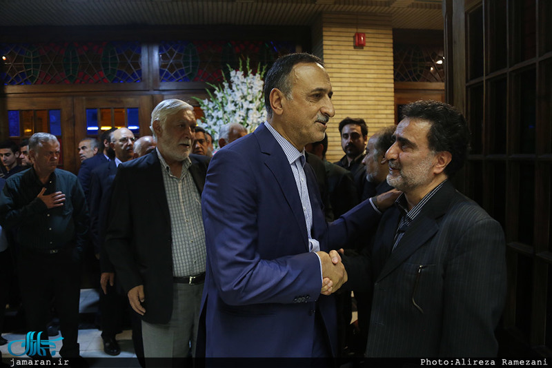 مراسم بزرگداشت پدر مصطفی تاجزاده در مسجد نور تهران