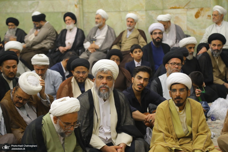 مراسم دومین سالگرد ارتحال آیت الله العظمی محفوظی (ره) در قم