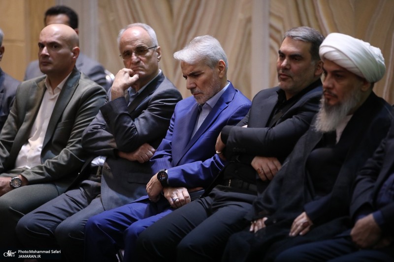 مراسم ختم همسر علی آقامحمدی -1